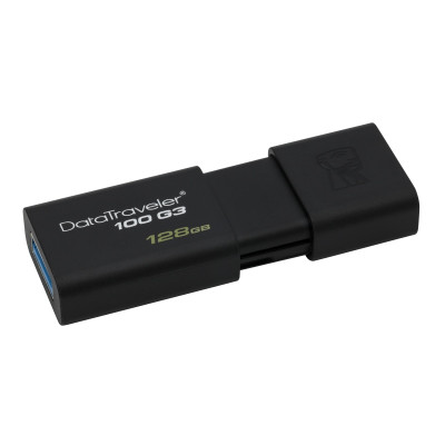 USB atmintinė Kingston DataTraveler 128GB USB3.0 DT 100-USB raktai-Išorinės duomenų laikmenos