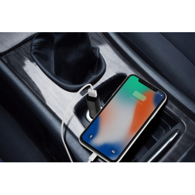 Automobilinis žiebtuvėlis - USB įkroviklis-Auto laikikliai-Automobilių priedai