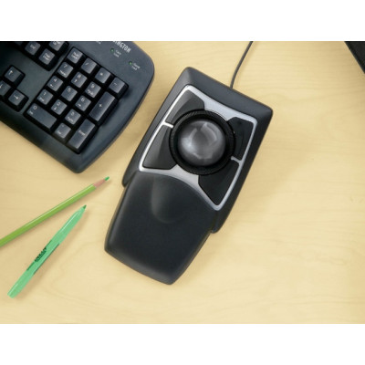 Pelė su rutuliniu manipuliatoriumi Kensington Expert Trackball USB-Klaviatūros, pelės ir