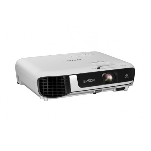Projektorius Epson 3LCD WXGA EB-W51 (1280x800), 4000 ANSI lumens, White-Projektoriai-Namų kino