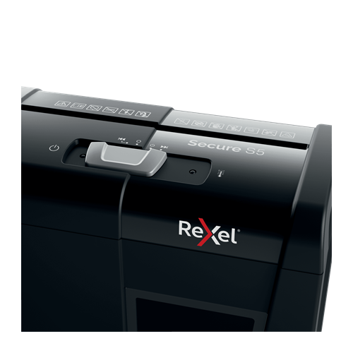 Dokumentų naikiklis Rexel Secure S5 Strip P2, 5 lapai, 10L-Dokumentų naikikliai