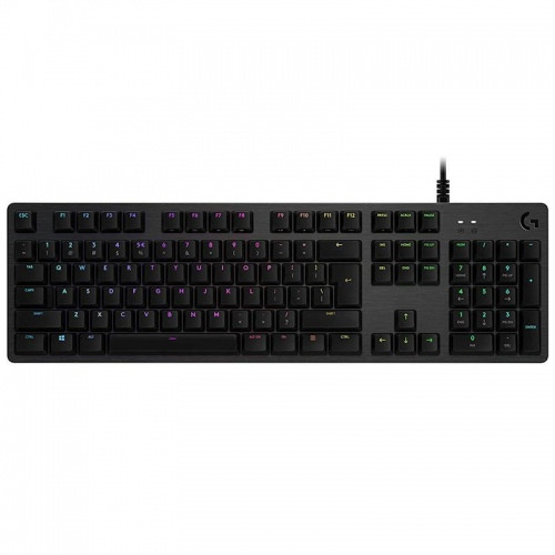 Mechaninė žaidimų klaviatūra Logitech G512, Juoda-Klaviatūros, pelės ir kilimėliai-Kompiuterių
