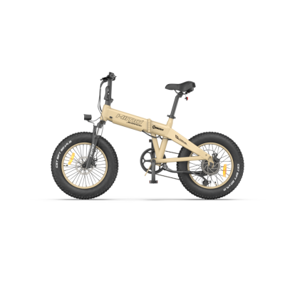 Elektrinis dviratis HIMO ZB20 MAX, Geltonas/Smėlio spalvos-Elektriniai dviračiai-Dviračiai