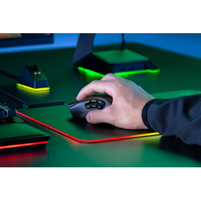 Razer Naga Pro Belaidė žaidimų pelė, RF Wireless, RGB apšvietimas, Optical 20000 DPI