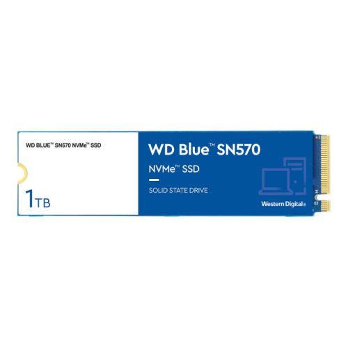Diskas WD Blue SN570 NVMe SSD 1TB - PCI Express 3.0 x4 (NVMe) 3500 MBps (read) / 3000-Išorinės