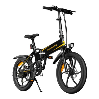 Elektrinis dviratis ADO A20+, Juodas-Elektriniai dviračiai-Dviračiai