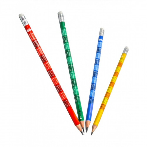Pieštukas Colorino Kids su trintuku ir daugybos lentele-Pieštukai-Rašymo priemonės