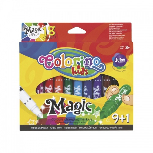 Flomasteriai Colorino Kids Magic keičiantys spalvas, 9+1 spalvų-Flomasteriai-Piešimo priemonės