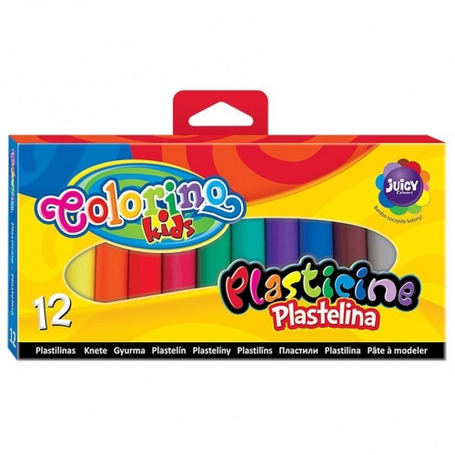 Plastilinas Colorino Kids 12 spalvų-Plastilinas ir priemonės lipdimui-Ugdymo ir kūrybos