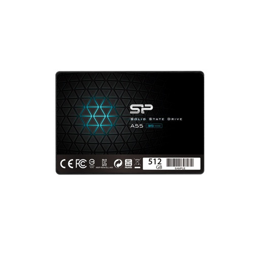 Silicon Power Ace A55 Vidinis SSD Diskas 2.5'' 512 GB Serial ATA III 3D TLC-Išoriniai kietieji