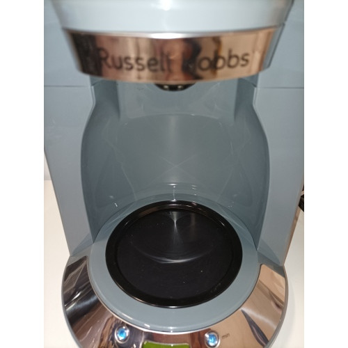 Ecost prekė po grąžinimo, Skaitmeninis kavos aparatas Russell Hobbs Inspire, pilkos spalvos
