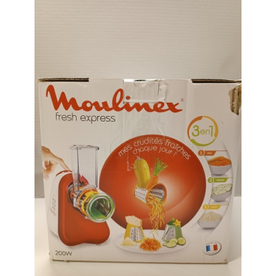Ecost prekė po grąžinimo, Moulinex DJ7535 Fresh Express 3-in-1 elektrinis pjaustytuvas /