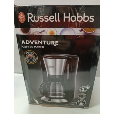 Ecost prekė po grąžinimo, Russell Hobbs Adventure 24010-56 Kavos aparatas, nerūdijantis