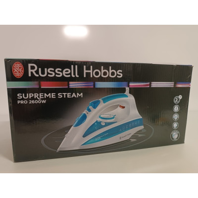 Ecost prekė po grąžinimo, Russell Hobbs garų lygintuvas Supreme Steam Pro (2600 vatų, 140