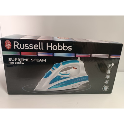 Ecost prekė po grąžinimo, Russell Hobbs garų lygintuvas Supreme Steam Pro (2600 vatų, 140