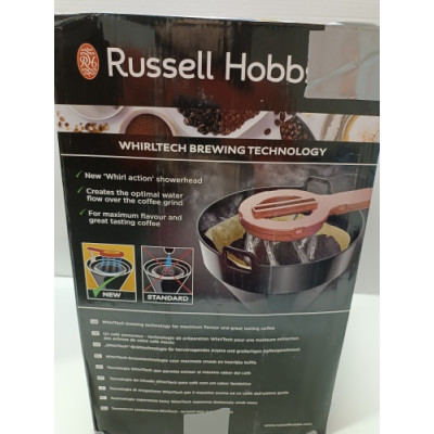 Ecost prekė po grąžinimo, Russell Hobbs amerikietiškas kavos aparatas, 1,25 l, nuimamas filtro