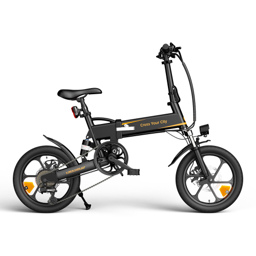 Elektrinis dviratis ADO A16 XE, Juodas-Elektriniai dviračiai-Dviračiai