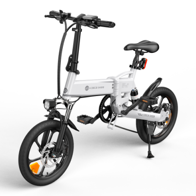 Elektrinis dviratis ADO A16 XE, Baltas-Elektriniai dviračiai-Dviračiai