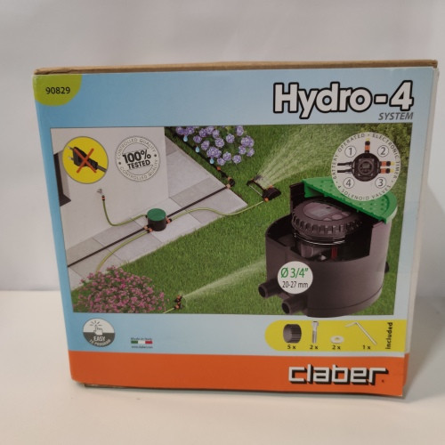 Ecost prekė po grąžinimo Claber Hydro4 90829 vandeniui atspari irigacijos sistema su drėkinimo