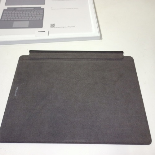 Ecost prekė po grąžinimo Microsoft Surface Pro 8/X viršelis Alcantara + Pen juodas, juodas
