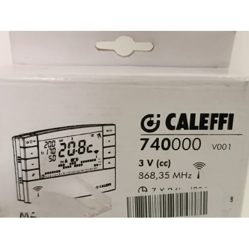 Ecost prekė po grąžinimo 740000 skaitmeninis laiko termostatas su "Caleffi" radijo