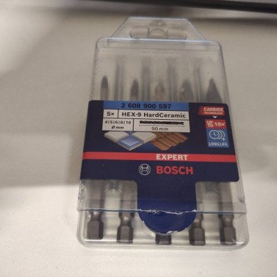 Ecost prekė po grąžinimo Bosch Professional 5 X ekspertas Hex9 Hardcelceramic grąžtas stogo