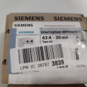 Ecost prekė po grąžinimo Siemens Sentron grandinės pertraukiklis 5SV 70 mm galios kintamosios