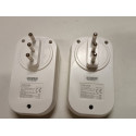 Ecost prekė po grąžinimo Meross Smart WiFi kištuko lizdas, itališkas išmanusis kištukas 16a (L