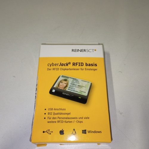 Ecost prekė po grąžinimo Reiner SCT Cyberjack RFID pagrindas NPA intelektualiųjų kortelių