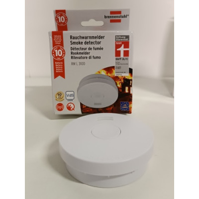 Ecost prekė po grąžinimo Brennenstuhl Connect WiFi" dūmų ir šilumos detektorius WRHM01 su