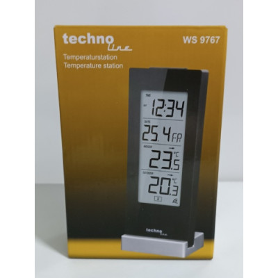 Ecost prekė po grąžinimo Technoline WS 9767 orų stotis su radiocontroliuojamu laikrodžio