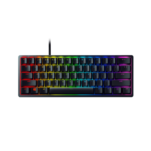 Razer Huntsman Mini Laidinė žaidimų klaviatūra, USB, RGB LED, US Int, Linear Optical Switch