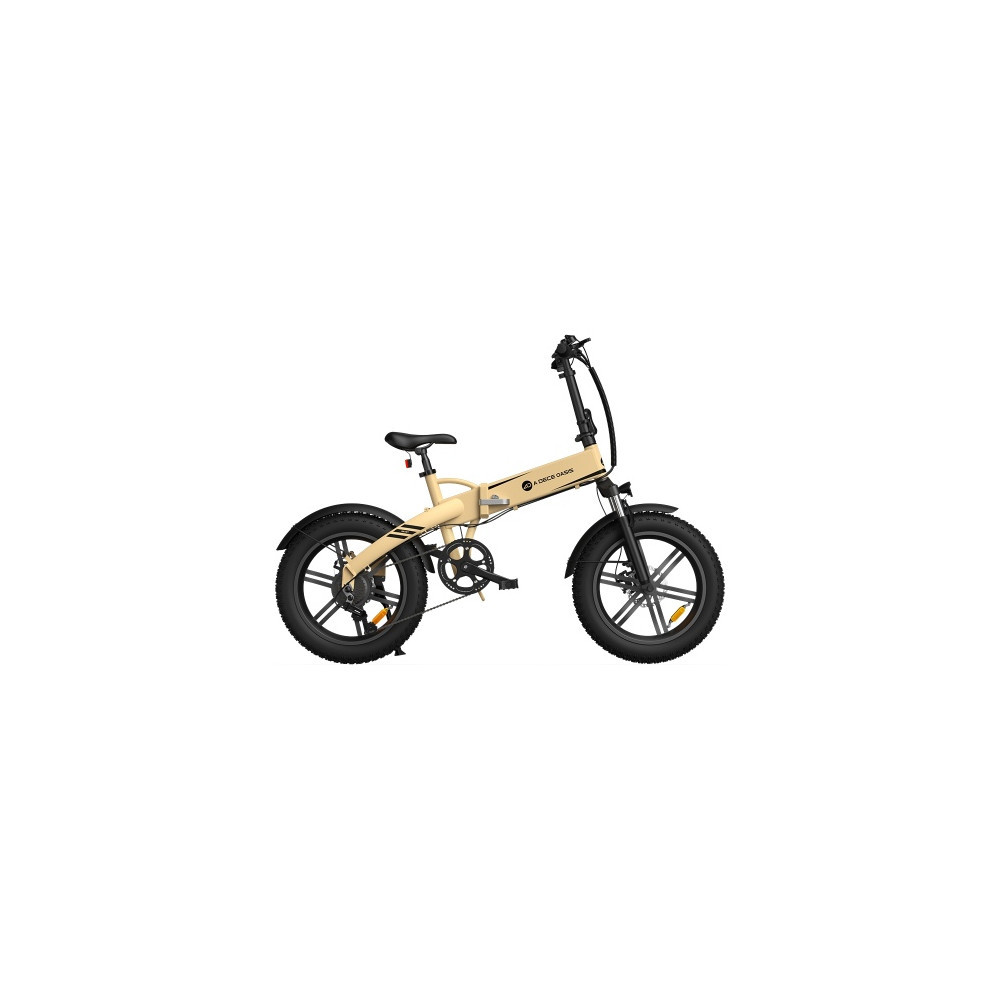Elektrinis dviratis ADO A20F Beast, Smėlio spalvos-Elektriniai dviračiai-Dviračiai