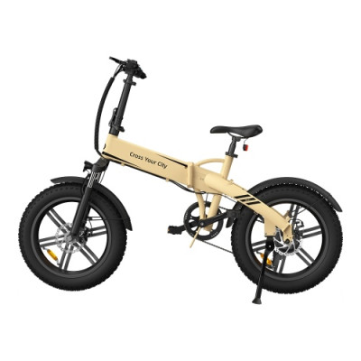 Elektrinis dviratis ADO A20F Beast, Smėlio spalvos-Elektriniai dviračiai-Dviračiai
