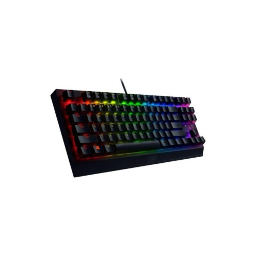 Razer Blackwidow V3 Tenkeyless Laidinė žaidimų klaviatūra, RGB LED, USB, US, Yellow Switch