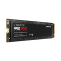 SSD Diskas Samsung 990 PRO MZ-V9P1T0BW 1TB M.2 PCI Express 4.0 read/write:7450/6900, V-NAND