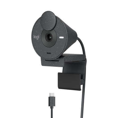 Internetinė kamera Logitech Brio 300 (960-001436) Full HD, Graphite-Internetinės