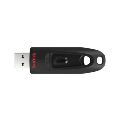 USB atmintinė SanDisk Ultra 512GB, USB 3.0 Flash Drive, 130MB/s read, Black-USB