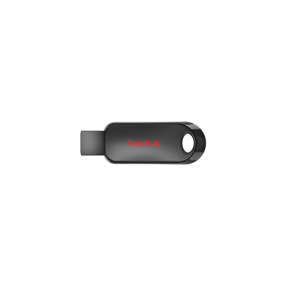 USB atmintinė SanDisk Cruzer Snap USB Flash Drive 64GB, Black-USB raktai-Išorinės duomenų