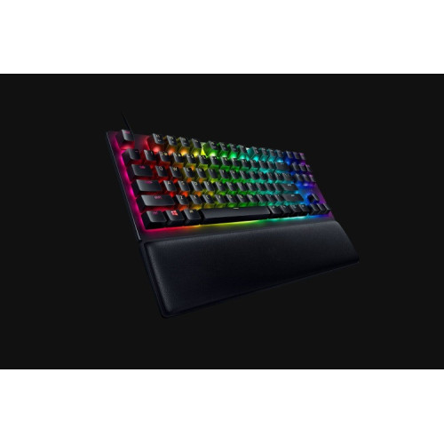 Žaidimų klaviatūra Razer Huntsman V2 Tenkeyless, RGB LED light, US, Wired, Linear Red Switch