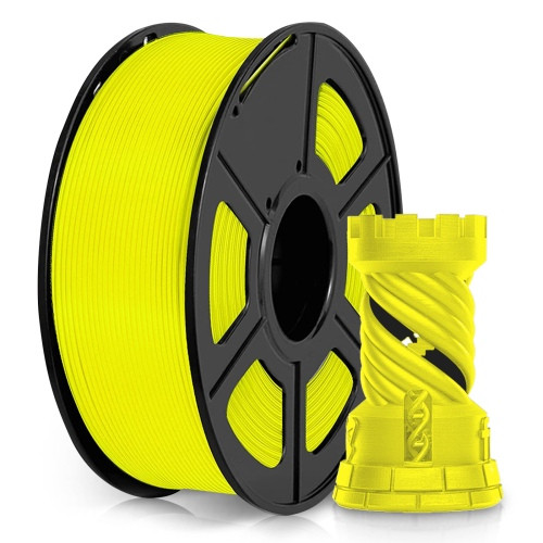 CoLiDo 3D PLA Filament Yellow 1.75mm Diameter, 1KG-3D spausdintuvai-Spausdintuvai