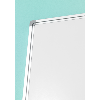 Projekcinė lenta Smit Visual Projection board, Low Gloss, Softline profile 8mm, 120x192