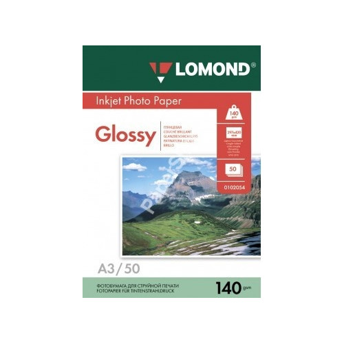 Fotopopierius Lomond Photo Inkjet Paper Blizgus 140 g/m2 A3, 50 lapų-Foto popierius-Popierius