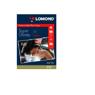 Fotopopierius Lomond Premium Photo Paper Super Blizgus 170 g/m2 A4, 20 lapų, Bright-Foto