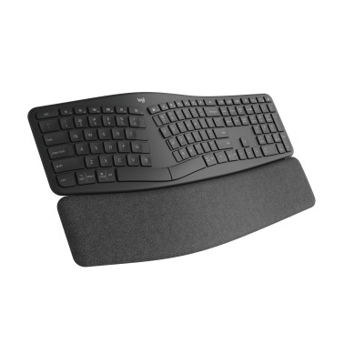 Logitech ERGO K860 for Business Belaidė klaviatūra, Bluetooth, US INT (Qwerty)