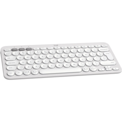 Logitech Pebble Keys 2 K380s Belaidė klaviatūra RF Wireless+Bluetooth, US INT (Qwerty), Tonal