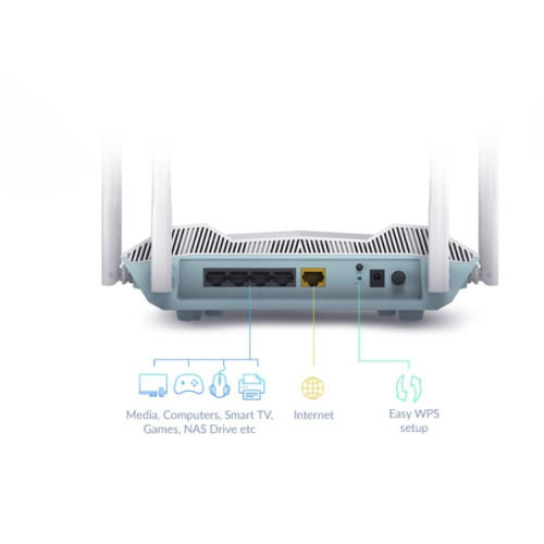 D-Link R32 EAGLE PRO AI AX3200 Wireless Smart Router Maršrutizatorius-Maršrutizatoriai-Tinklo