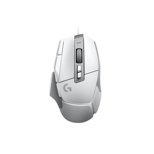 Logitech G G502 X Laidinė žaidimų pelė USB Type-A, Balta-Klaviatūros, pelės ir
