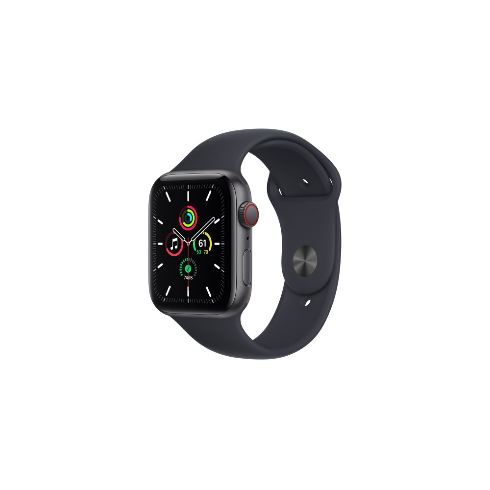Apple Watch SE Išmanusis laikrodis, GPS+Cellular, Space Gray Aluminum Case/Midnight Sport