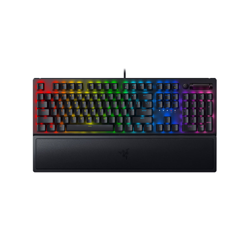 Razer Blackwidow V3 Laidinė žaidimų klaviatūra, RGB LED, USB, US, Yellow Switch
